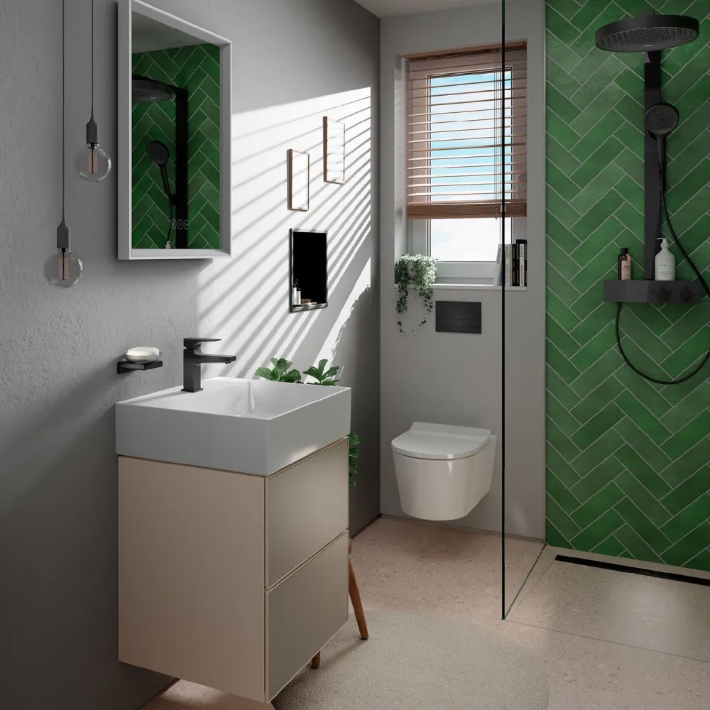 Saippuateline AddStoris Q, eri värejä*Hansgrohe Clearance