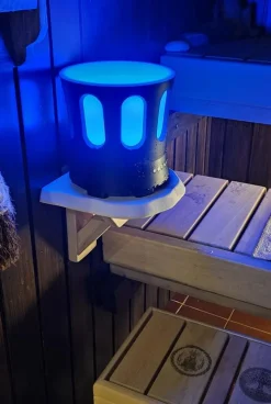 Sale Saunakaiutin ZONE Speaker Bluetooth vedenkestävä musta Kylpytynnyrit