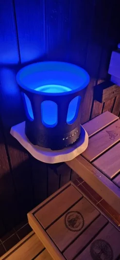 Sale Saunakaiutin ZONE Speaker Bluetooth vedenkestävä musta Kylpytynnyrit