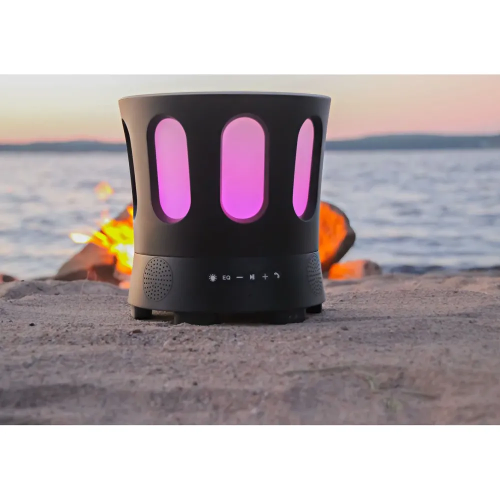 Sale Saunakaiutin ZONE Speaker Bluetooth vedenkestävä musta Kylpytynnyrit
