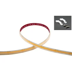 Saunanauhasetti 125, 2.5m, 2700K, 10W/m, IP44/65, 2200lm, himmennettävä, valkoinen*LED Energie