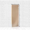 Saunan karmiton lasiovi Glass, ovi, saranat sivulla*Andres Outlet