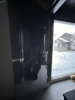 Saunan lasiovi mäntykarmi eri kokoja ja värejä*Harvia Sale