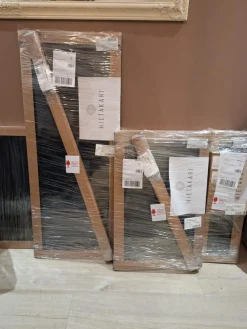Saunan lasiseinä Classic 651 ovi + ylälasi + 2 sivulasia*Hietakari