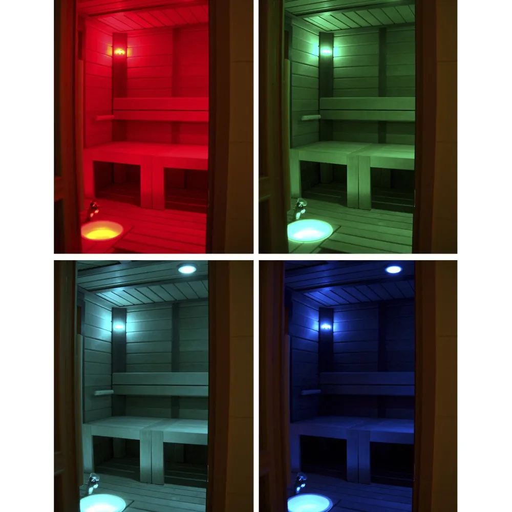 Saunan laudevalaistussarja VPL30C-G211 LED-värinvaihtoprojektorilla + 11 kuitua*Cariitti Outlet