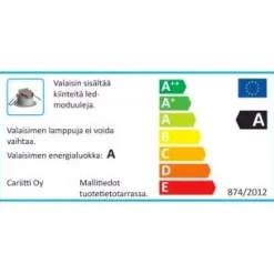 Saunan laudevalaistussarja VPL30C-G217 LED-värinvaihtoprojektorilla + 17 kuitua*Cariitti Sale