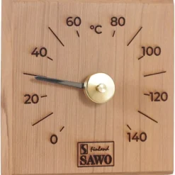 Outlet Saunan lämpömittari Kanto, 116x116x26mm Saunat|Saunatarvikkeet