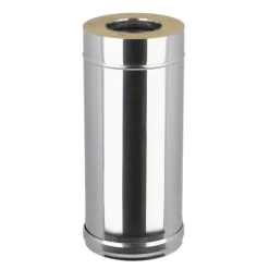 Hot Saunan Piippu ECO 500 mm jatko-osa Ø115 mm rst Saunan Savupiiput|Teräspiiput