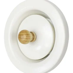 Saunan poistoilmaventtiili 280 Ø 100 mm valkoinen*Pisla Outlet