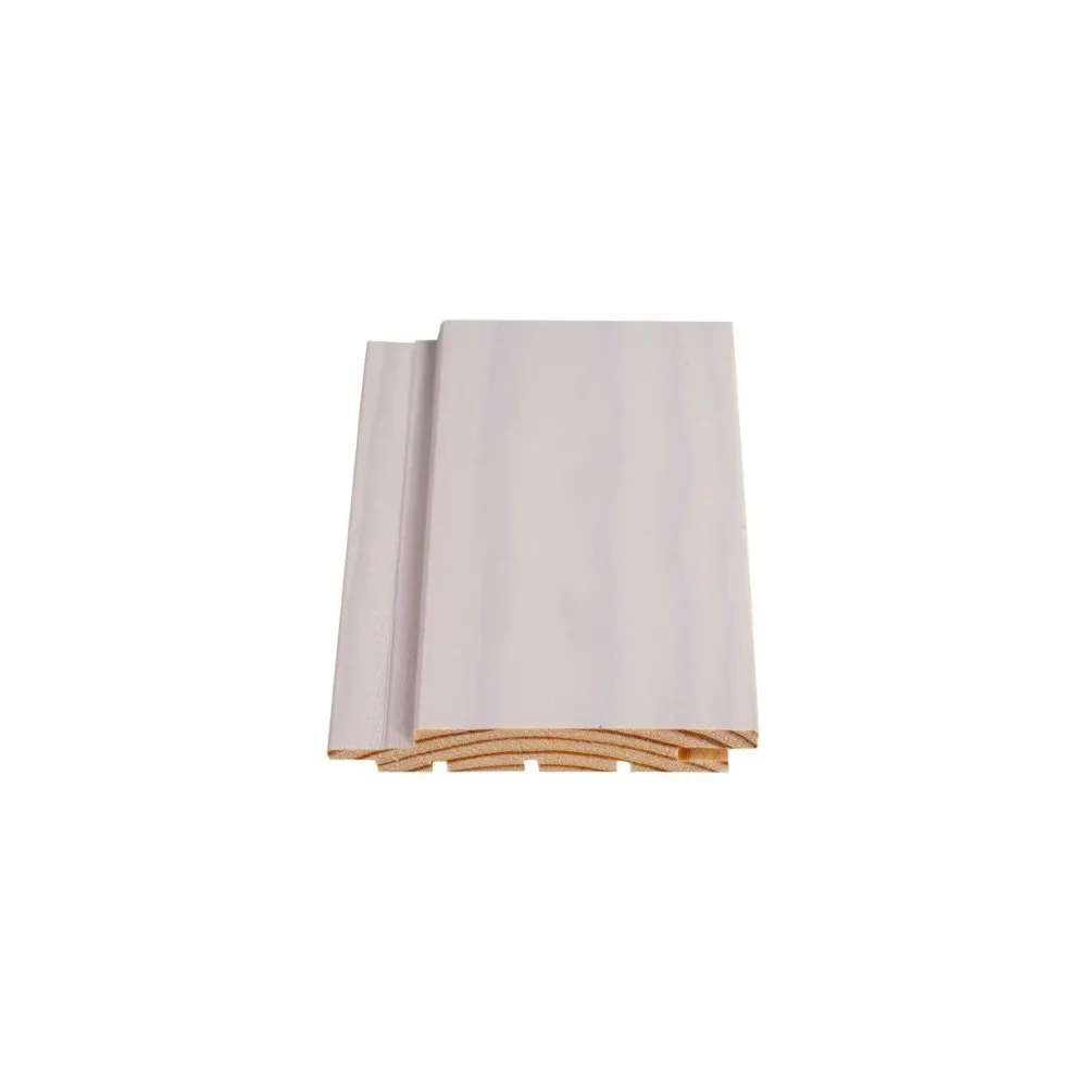 Online Saunapaneeli/sisustuspaneeli SPA STS-5, 14x95x4200mm, mänty, kuultovalkoinen Saunapaneelit|Saunapaneelit