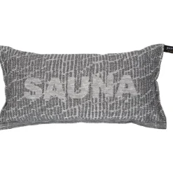 Saunatyyny Saunatikut 22x40 cm valkoinen/musta*Jokipiin Pellava New