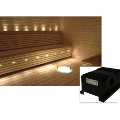 Saunavalaistussarja VPAC-1527-G217 + LED-projektori + 17 valokuitua*Cariitti New