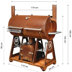 Savustusgrilli Smoky Beast XL*GrillSymbol Outlet