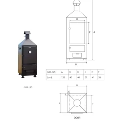 Outlet Savustusuuni GSS-125 Savustimet