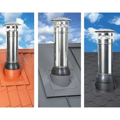 Discount Permeter Smooth Teräspiippu Ø150mm Takkojen Savupiiput