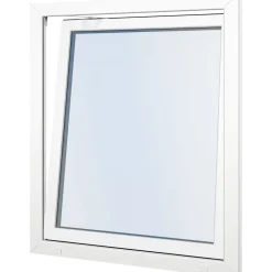 Classic DK 3K 3-lasinen kippi-ikkuna, PVC, A-malli, leveys 1100 mm*Seicom New