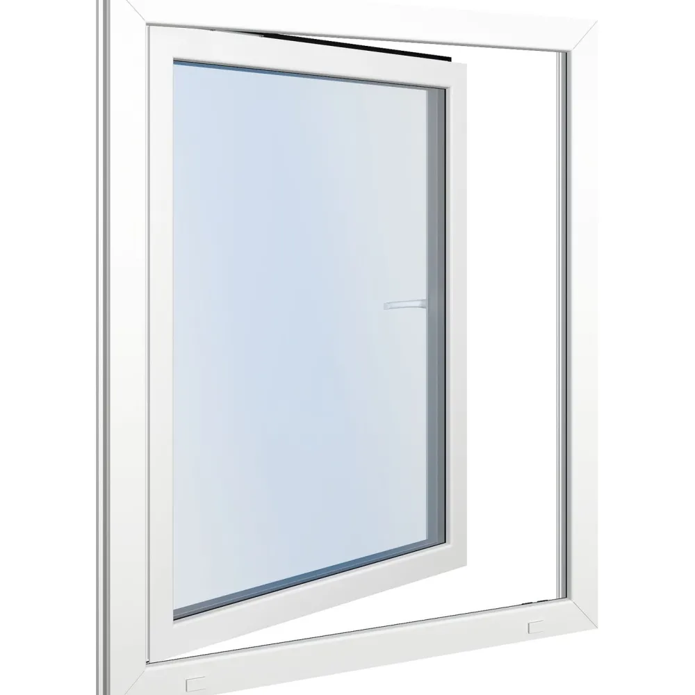 Classic DK 3K 3-lasinen kippi-ikkuna, PVC, A-malli, leveys 1100 mm*Seicom New