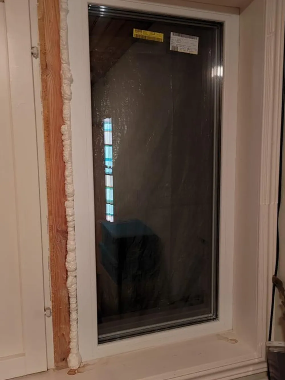 Classic 3K 3-lasinen kiinteä PVC-ikkuna, A-malli*Seicom Discount