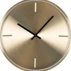Seinäkello Istanbul, ø30cm, hiljainen käynti, kulta*House Nordic Sale