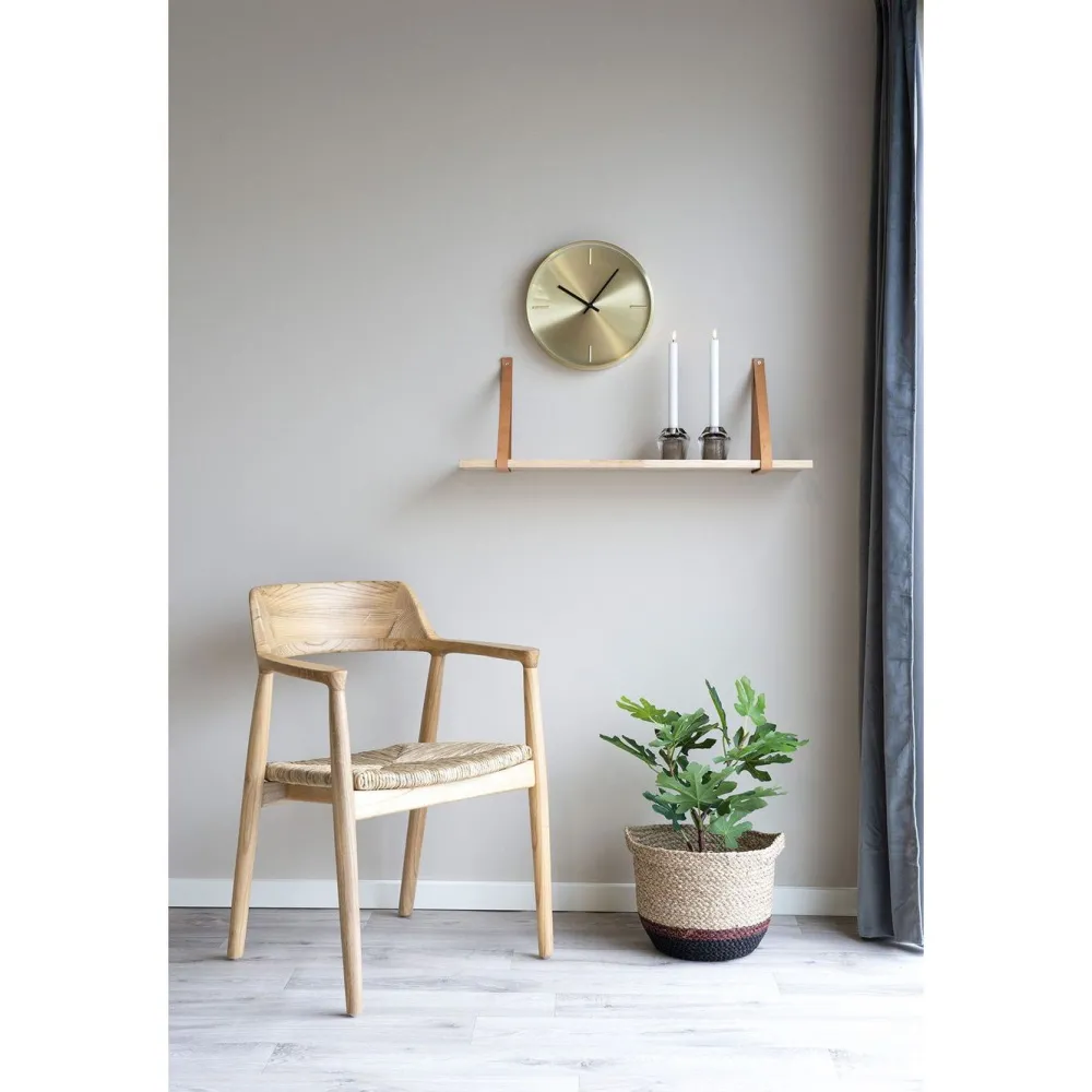 Seinäkello Istanbul, ø30cm, hiljainen käynti, kulta*House Nordic Sale