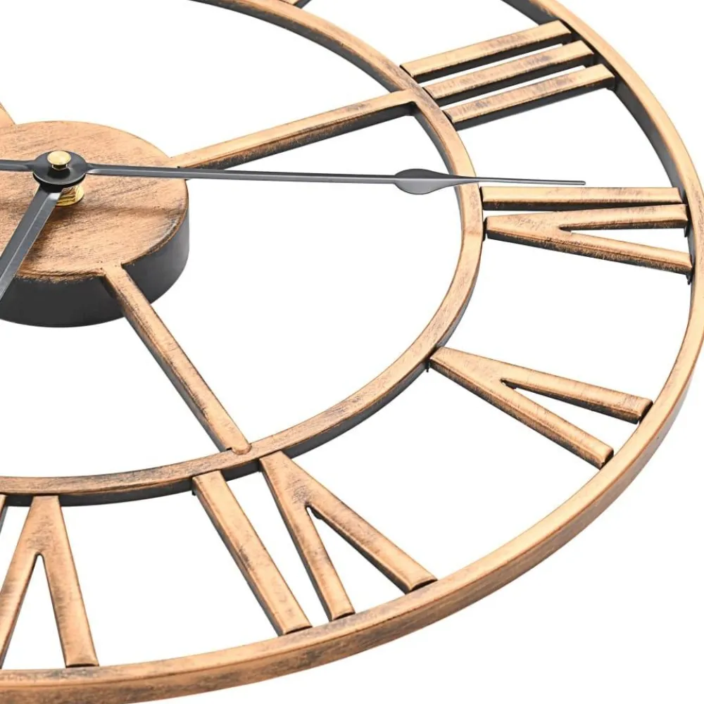 Seinäkello metalli 40 cm kultainen*FinePRICE Sale