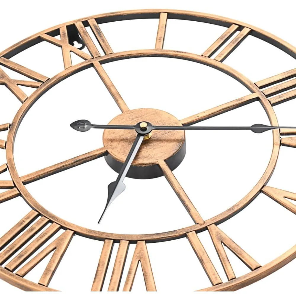 Seinäkello metalli 40 cm kultainen*FinePRICE Sale