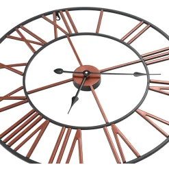 Best Seinäkello metalli 58 cm punainen Seinäkellot