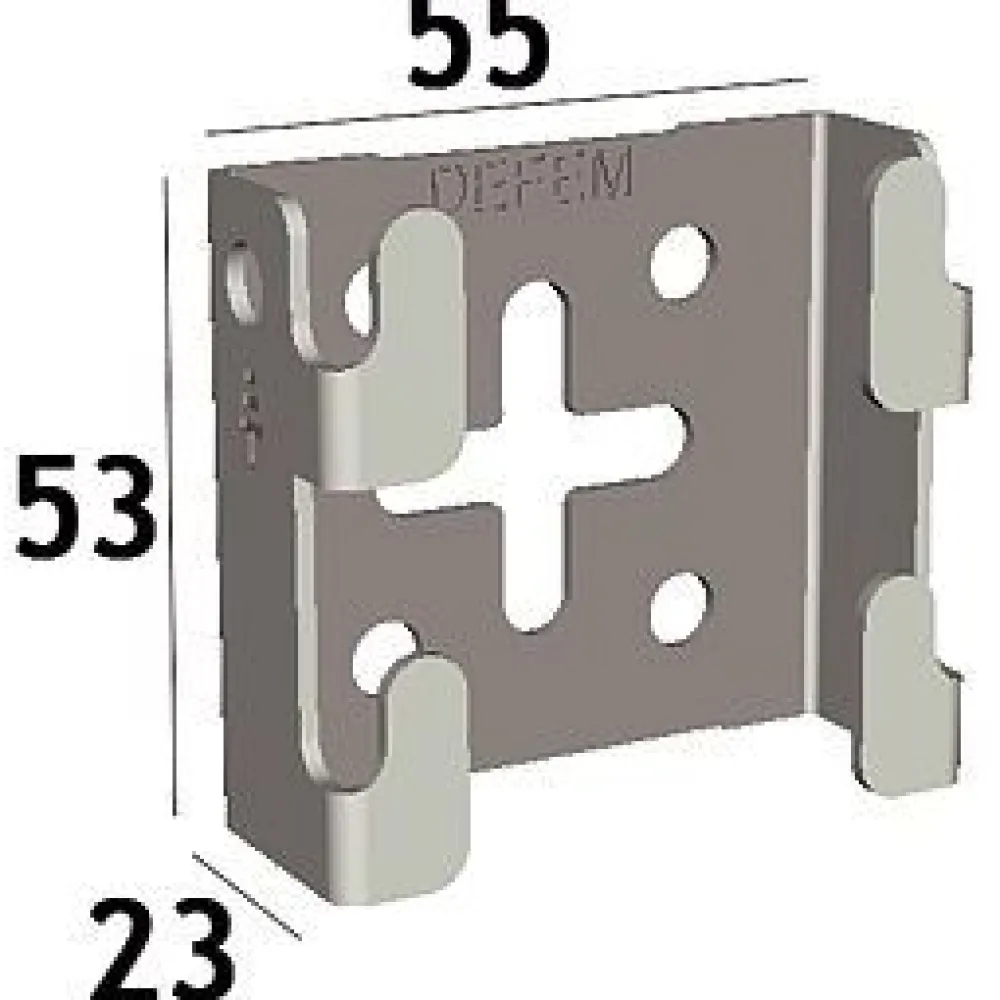 Best Seinäkiinnike mini sähkö Z B4 (B11) Kaapelihyllyt