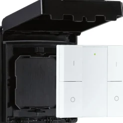 Sale Seinäkytkin ja himmennin ulkokäyttöön , Smart Home Zigbee 3.0, musta Ulkovalaisintarvikkeet