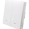 Sale Seinäkytkin valoille Celetron Nivian Smart, 2-osainen, TUYA Smartlife Wifi/Wlan Älykotijärjestelmät