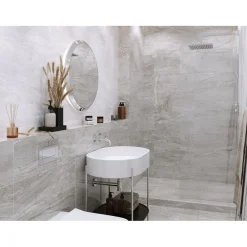 Seinälaatta GoldenTile Marmo Milano 30x60 cm harmaa*Golden Tile Online
