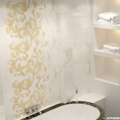 Seinälaatta GoldenTile Saint Laurent 30x60cm valkoinen*Golden Tile New