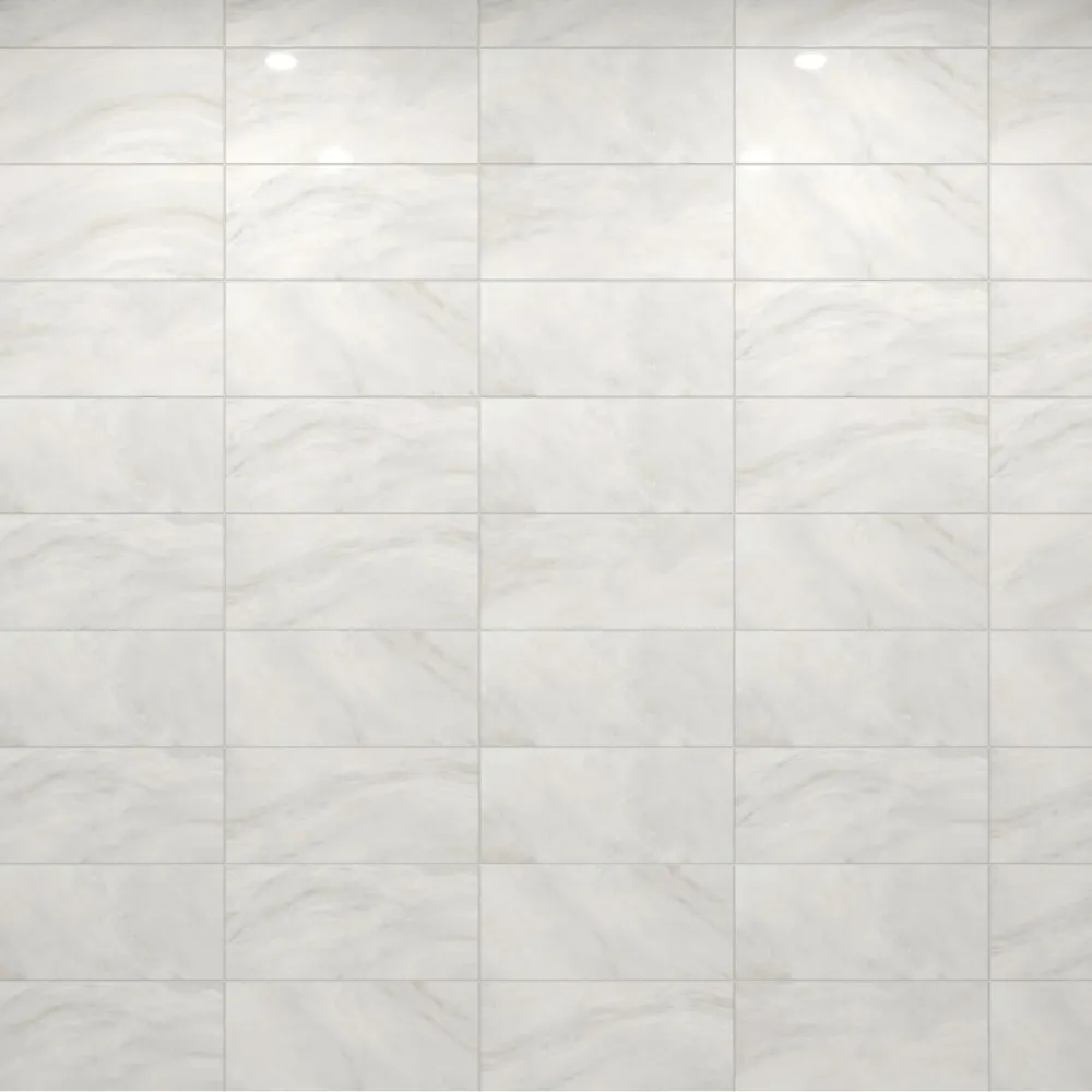 Seinälaatta Pure Wall, kiiltävä, tasapintainen, 25x55cm*Pukkila Outlet