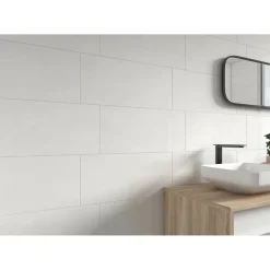 Seinälaatta Pure Wall, kiiltävä, tasapintainen, 25x55cm*Pukkila Outlet