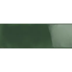 Outlet Seinälaatta Soho Racing Green kiiltävä struktuuri 297x97mm Seinälaatat|Laatat Ja Kaakelit