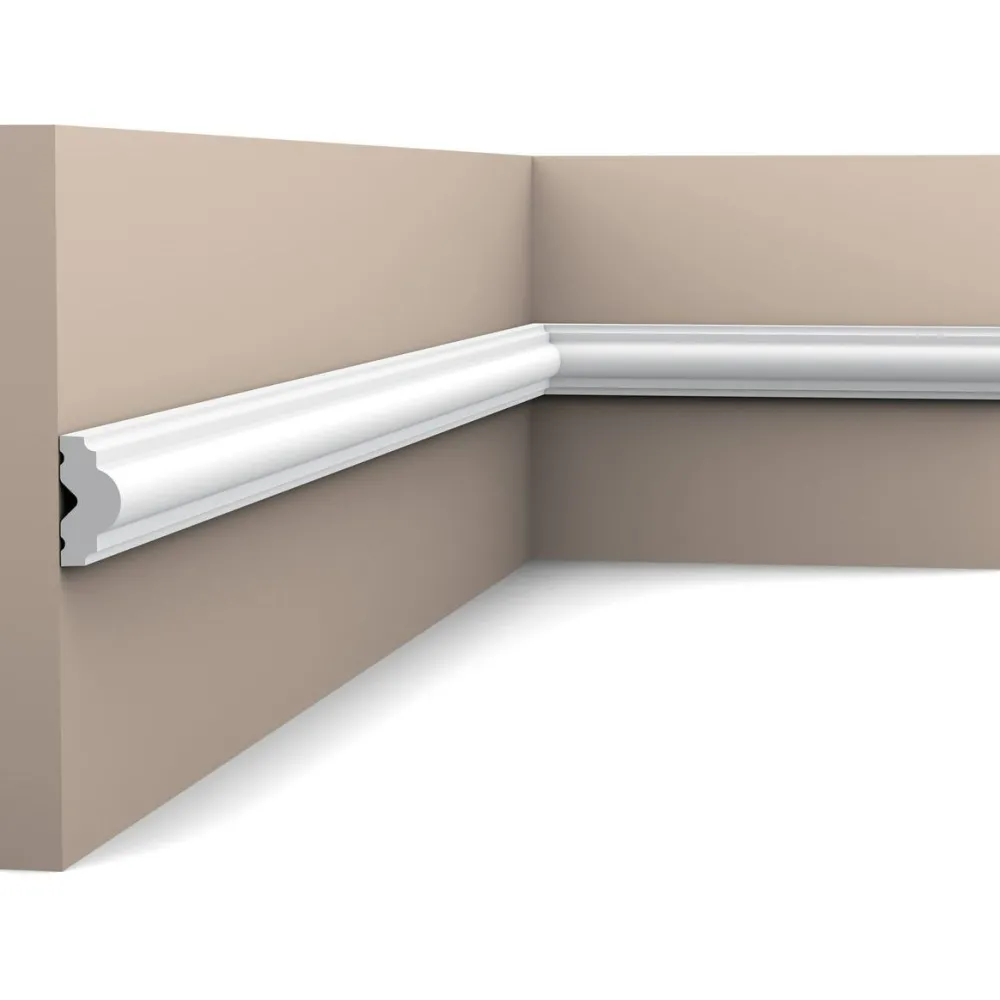 Seinälista PX103 12x25x2000 mm polystyreeni valkoinen*Orac Decor Outlet