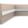 Sale Seinälista PX144 8x47x2000 mm polystyreeni valkoinen Koristelistat|Seinälistat