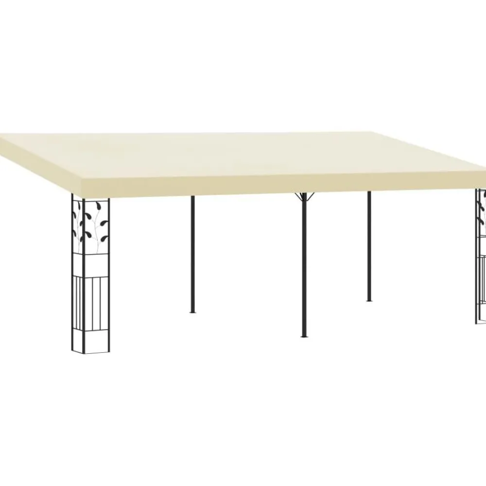 Seinään kiinnitettävä huvimaja 6x3x2,5 m kerma*FinePRICE Online