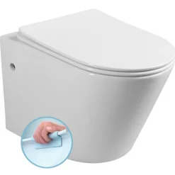 Best Seinään kiinnitettävä WC-istuin Pako ei huuhtelurengasta keraaminen valkoinen Wc-Istuimet Ilman Huuhtelukaulusta