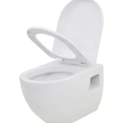 Outlet Seinään kiinnitettävä WC ja piilotettu säiliö keramia Seinä-Wc
