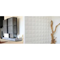 Online Seinäpaneeli WallArt 3D Cubes 500x500 mm 12 kpl/pkt Sisustuslevyt