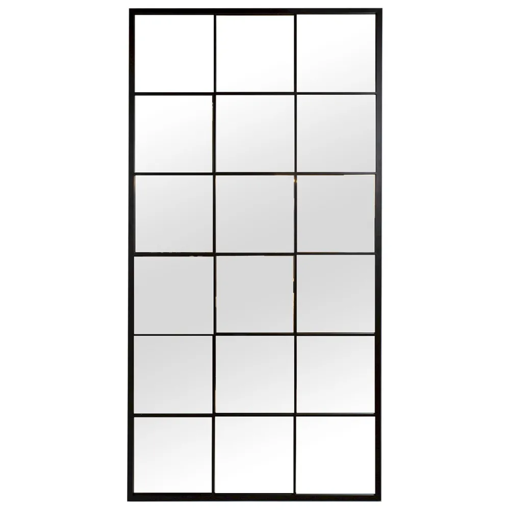 Hot Seinäpeili Simone, 90x180cm, musta Peilit