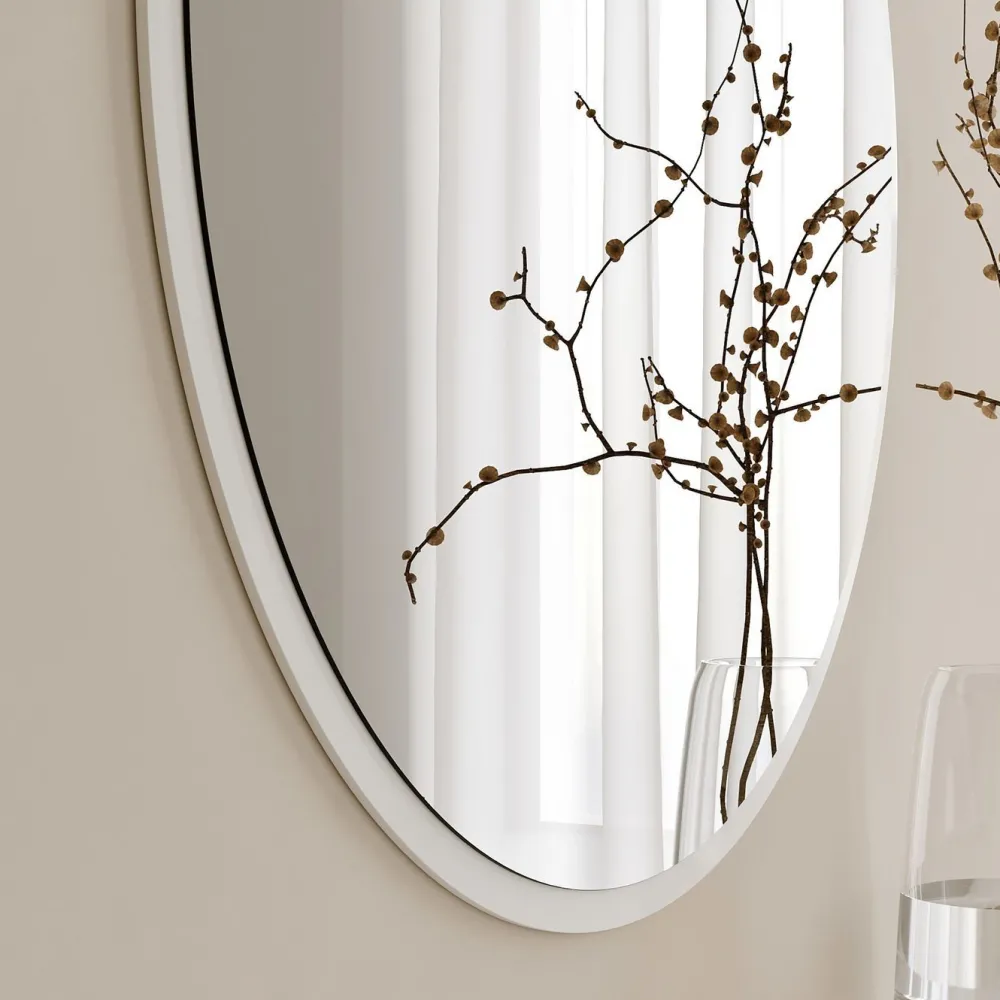 Seinäpeili Beyaz 60 cm valkoinen*Linento Furniture Sale