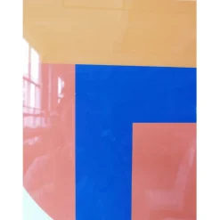 Outlet Seinätaulu WALLY 80x120 cm, abstrakti päivä, akryyli, monivärinen Taulut Ja Kehykset