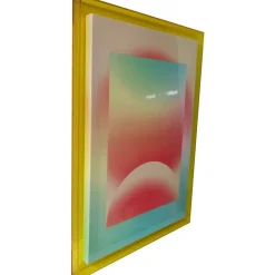 Online Seinätaulu WALLY 50x70 cm, abstrakti aamunkoitto, akryyli, monivärinen Taulut Ja Kehykset