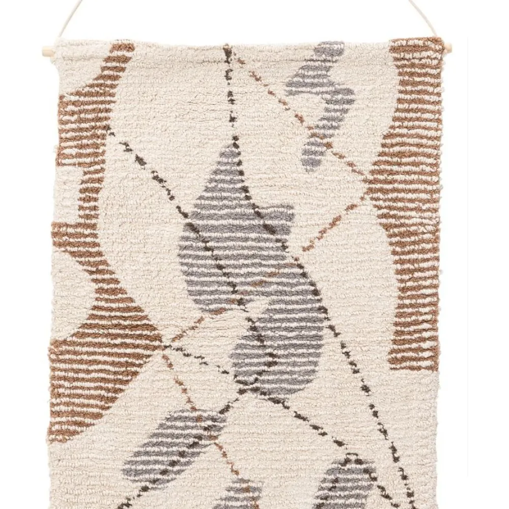 Best Seinävaate Liam, 50x80cm, beige/harmaa Koriste-Esineet