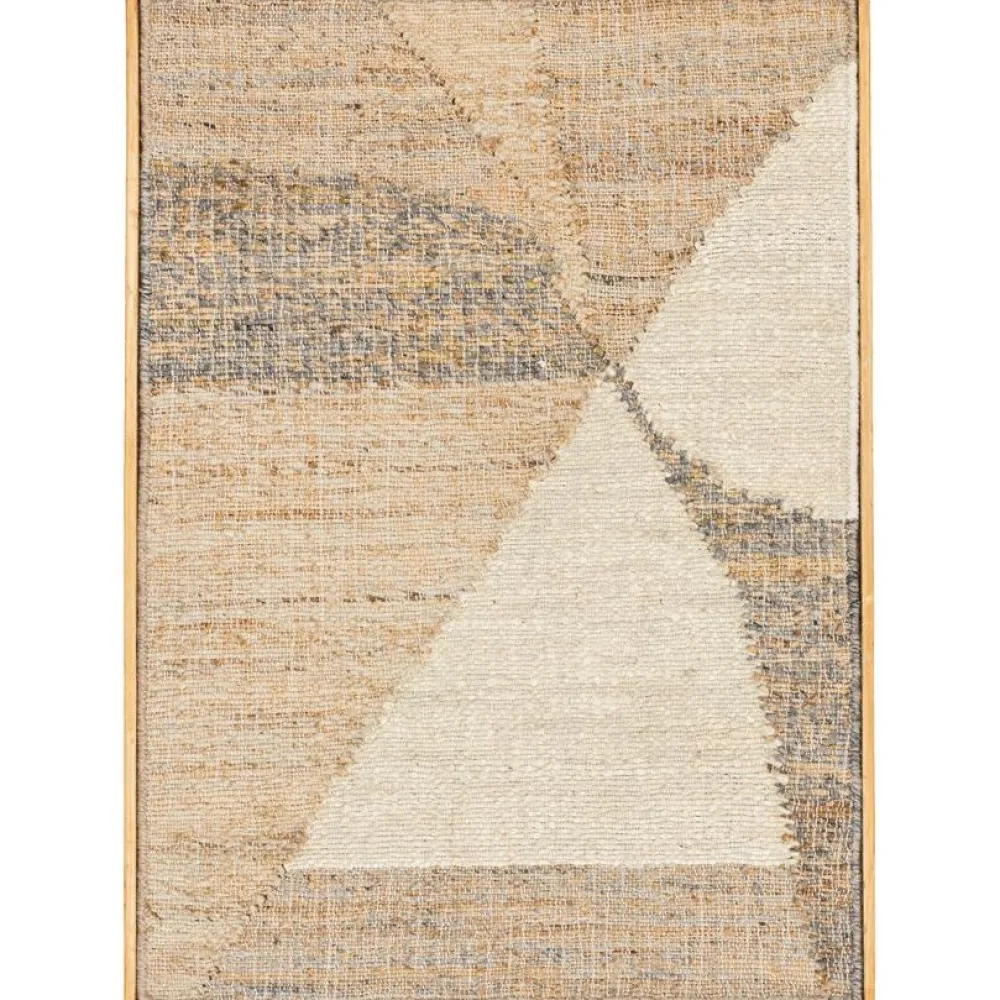 Discount Seinävaate Patricia, 70x100cm, juutti-puuvilla, beige Koriste-Esineet