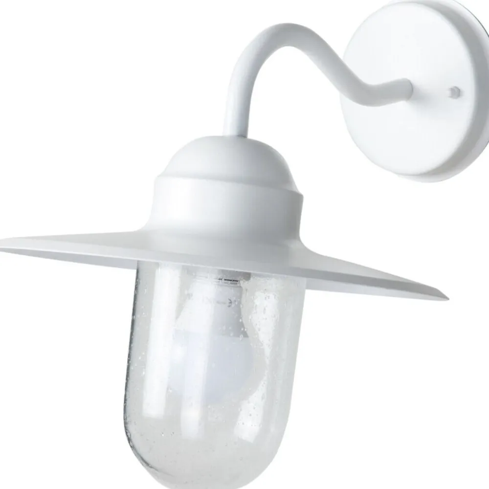 Outlet Seinävalaisin Arvika 294x370x303 mm valkoinen Ulkoseinävalaisimet