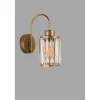 Seinävalaisin 9041-1A, ø12cm, E27, max. 40W, IP20, kulta*Linento Lighting Online
