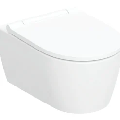 Seinä-WC-istuin ONE Turboflush, valkoinen Design-kansi*Geberit Best